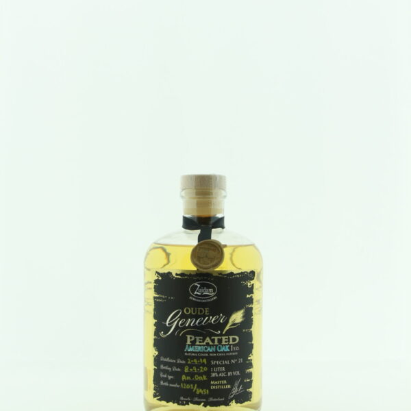 Zuidam Special No. 21 Oude Genever Peated American Oak 1YO