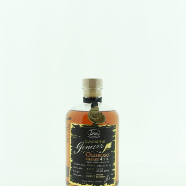 Zuidam Special No. 16 Quadruple Genever 4YO Oloroso Cask