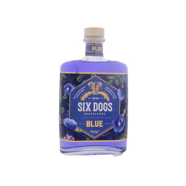 Six Dogs Blue Gin